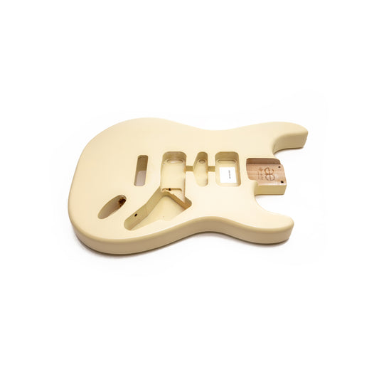 AE Guitars® S-Style Paulownia Replacement Guitar Body Vintage White