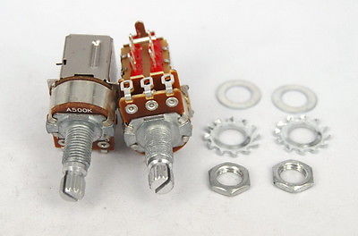 A500K 500K Audio Taper Push Pull Pot Potentiometer