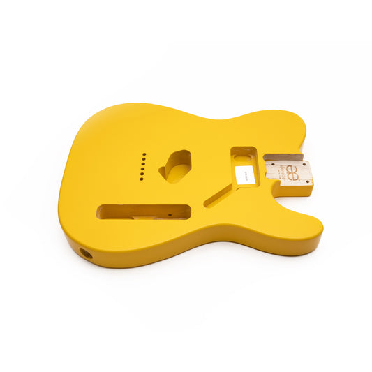 AE Guitars® T-Style Paulownia Replacement Guitar Body Graffiti Yellow
