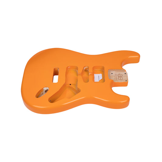 AE Guitars® S-Style Alder Replacement Guitar Body Capri Orange