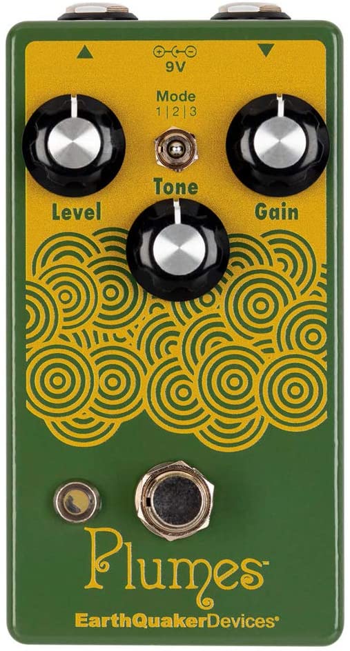 EarthQuaker Devices Plumes Small Signal Shredder Overdrive Guitar Effects Pedal