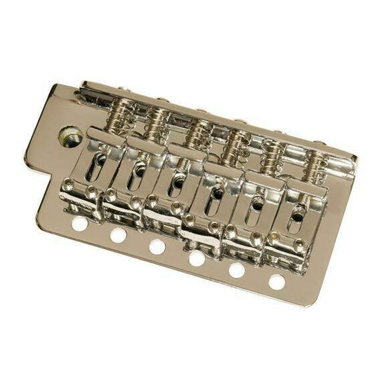 Vintage Tremolo 6-Screw Bridge - Chrome