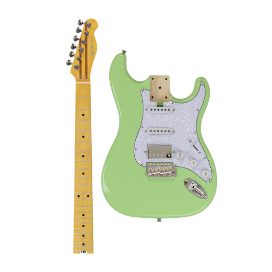 AE Guitars® Build Series Sepulveda Standard Seafoam Green (Maple Neck) Guitar Kit