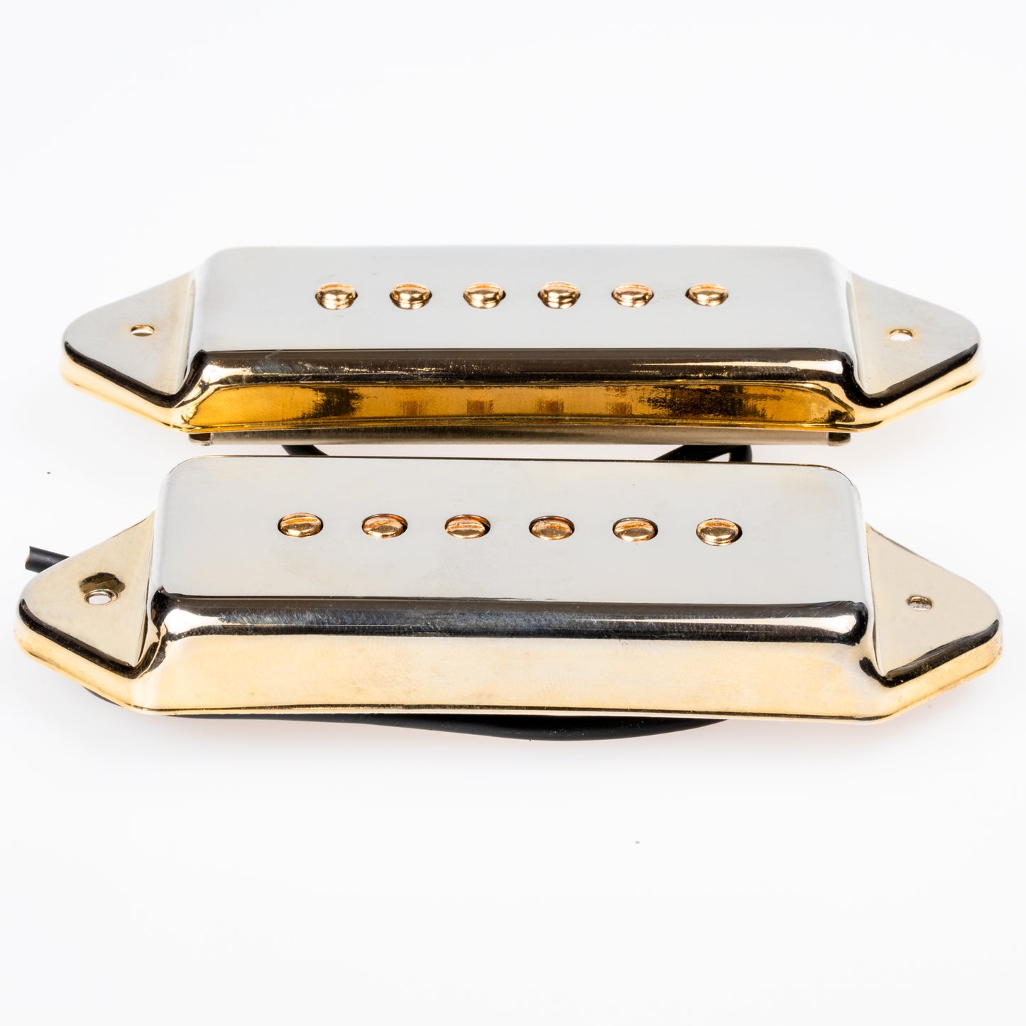 Artec Alnico 5 P90 Dog Ear Arched Pickup Set Gold