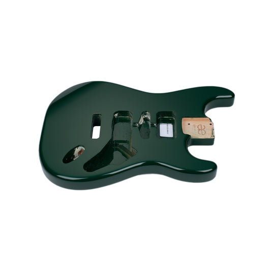 AE Guitars® S-Style Alder Replacement Guitar Body British Race Green