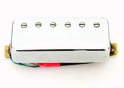 Artec Mini Humbucker Les Paul Bridge Pickup Chrome